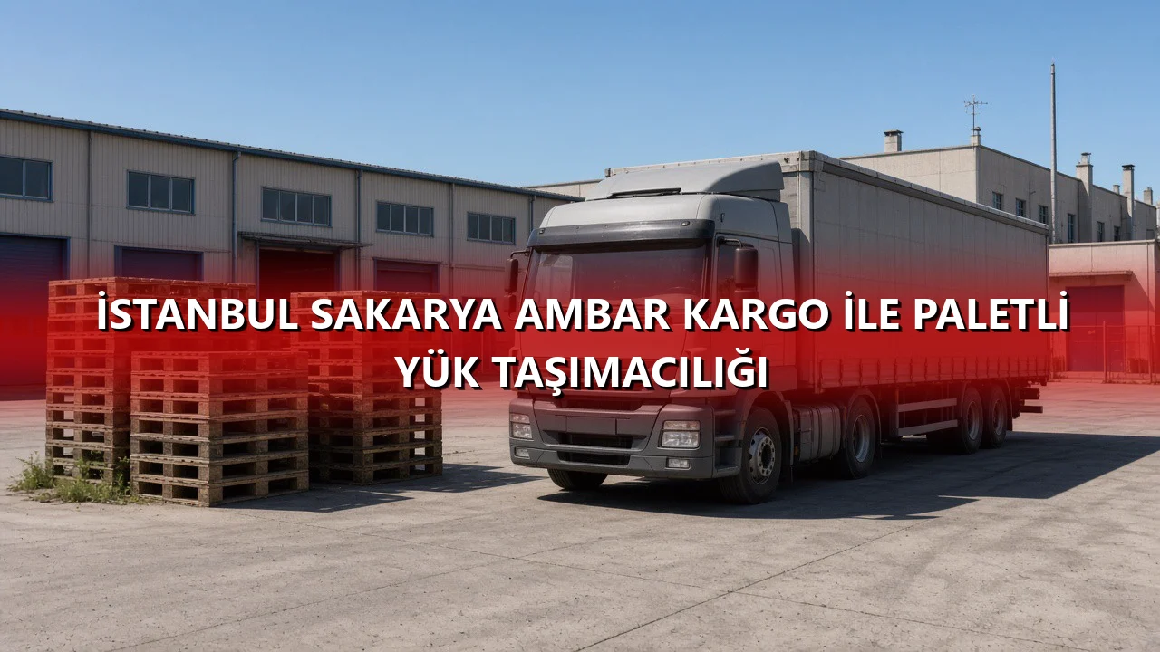 İstanbul Sakarya Ambar Kargo İle Paletli Yük Taşımacılığı